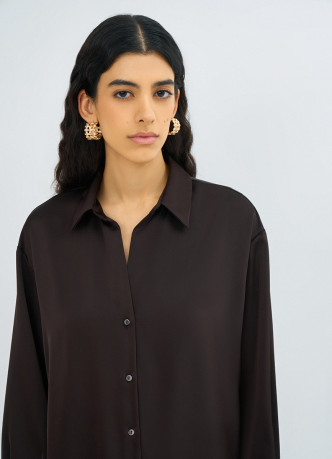 Сатиновая блузка