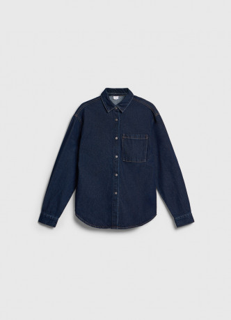 Джинсовая рубашка для девочек