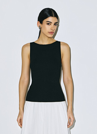 Майка в рубчик