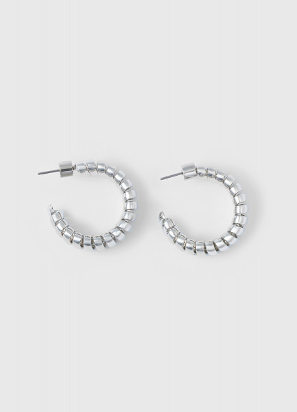 

Серьги-кольца, Серебряный
