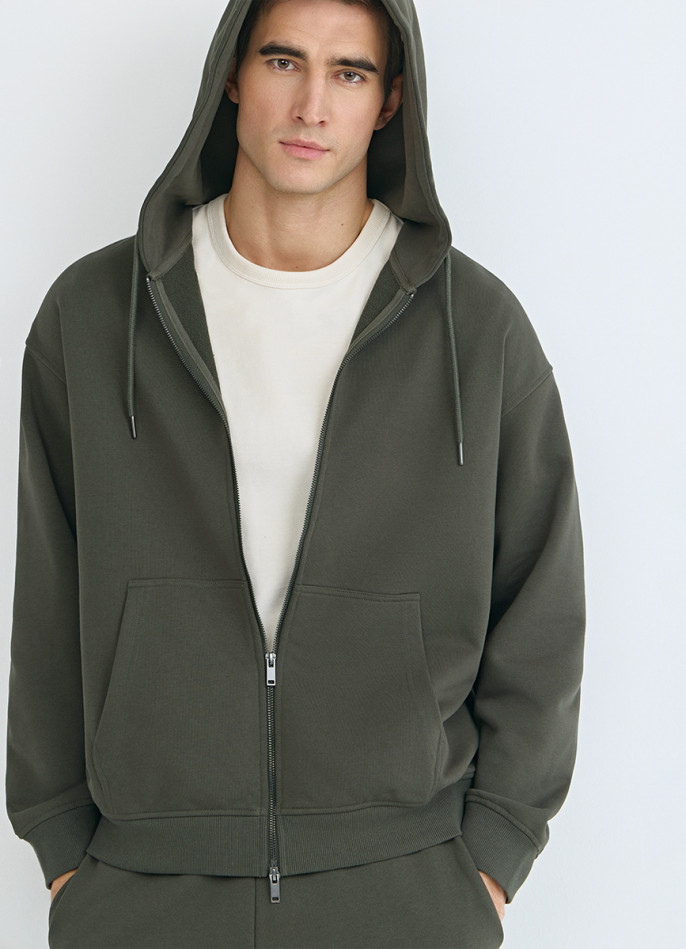 Базовая толстовка на молнии