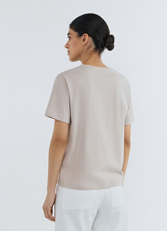 Футболка с цветочным принтом