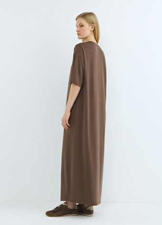 Платье-футболка из вискозы