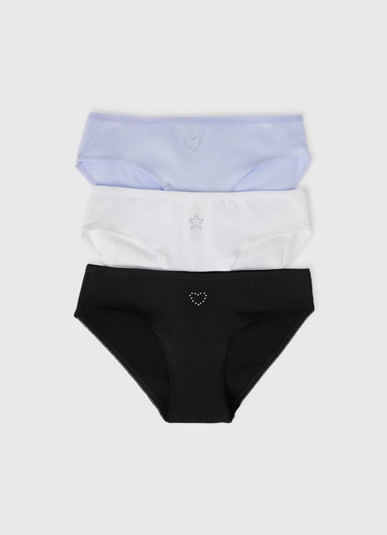 девочки в трусах $ Трусы для девочек, 3 шт. (GUE84BO02-60) купить за 899 руб. в интернет-магазине O'STIN