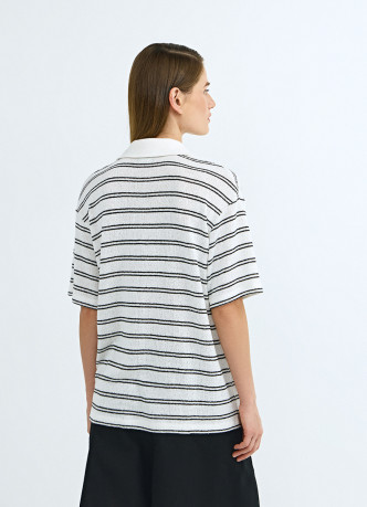 Трикотажное поло из вискозы