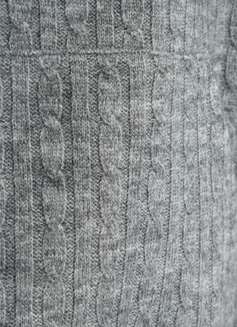 Худи с фактурными косами