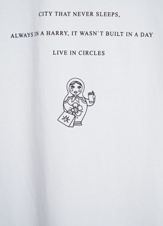 Футболка с принтом «Москва»