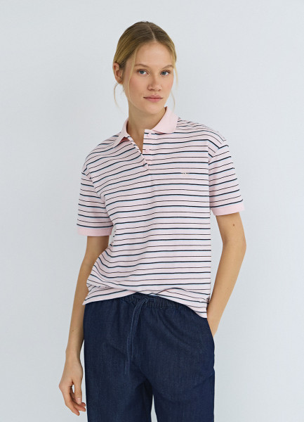 Базовое поло Розовый 1599₽