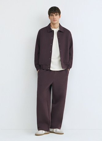 Куртка с воротником поло