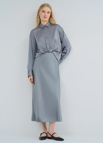 Блузка из сатина