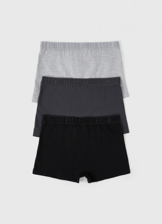 Трусы-боксеры для мальчиков, 3 шт.