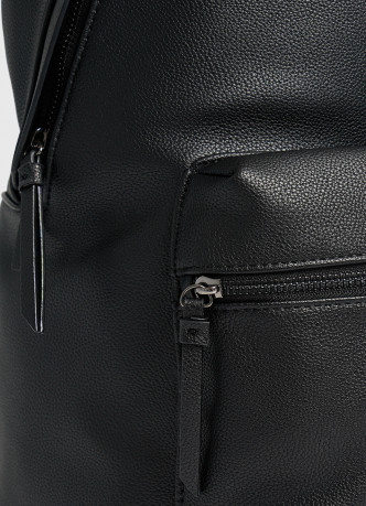 Рюкзак из искусственной кожи с карманом