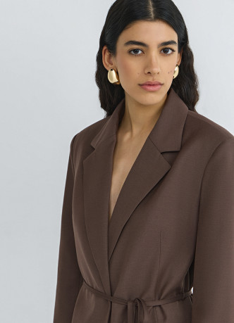 Жакет с поясом