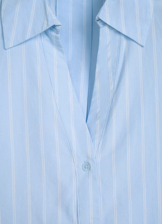 Рубашка в полоску с рукавом 3/4