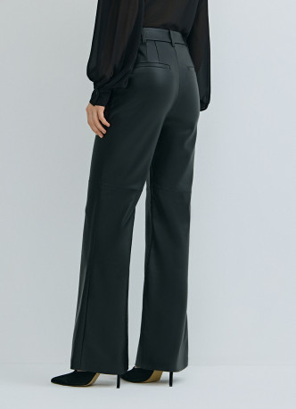 Брюки из искусственной кожи