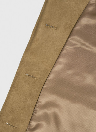 Куртка из искусственной замши