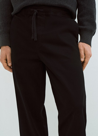 Брюки с эластичным поясом