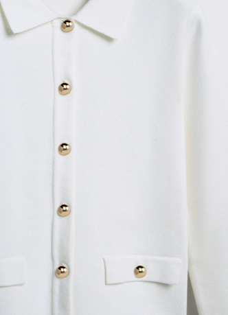 Кардиган на пуговицах