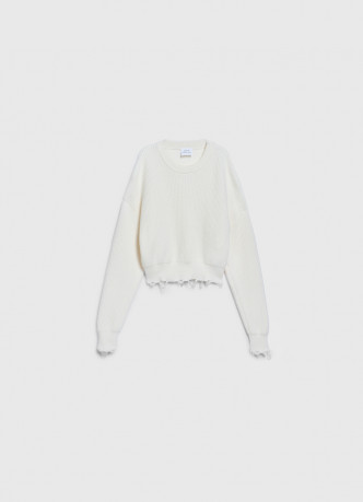 Вязаный джемпер для девочки