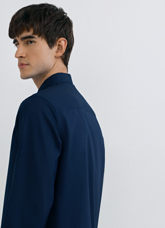 Рубашка из структурной ткани