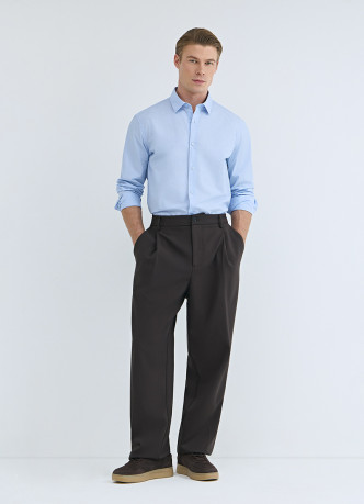 Рубашка из хлопковой ткани