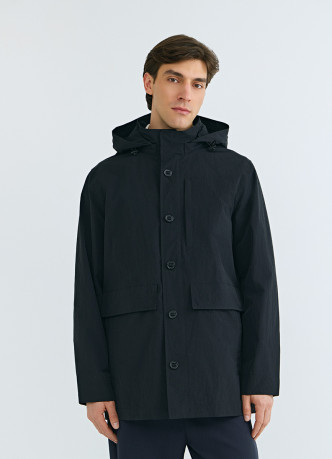 Куртка со съёмным капюшоном