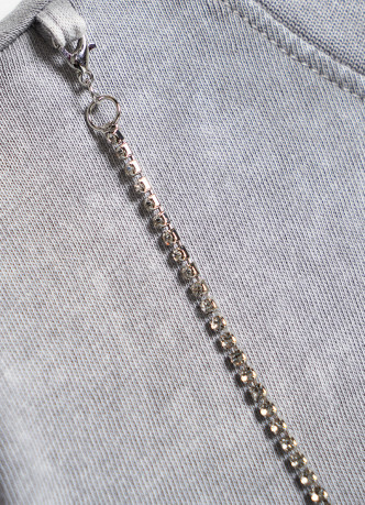 Футболка с цепью для девочек