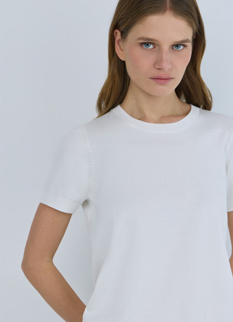 Джемпер с коротким рукавом