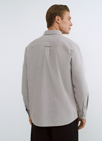 Рубашка из ткани оксфорд