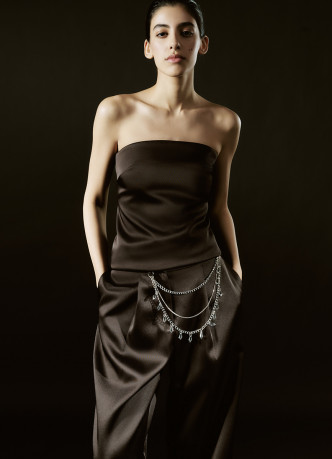 Многоярусное колье