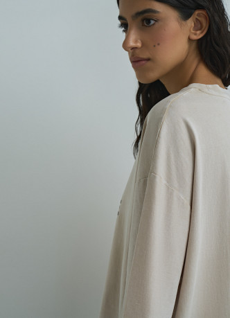 Футболка оверсайз с принтом