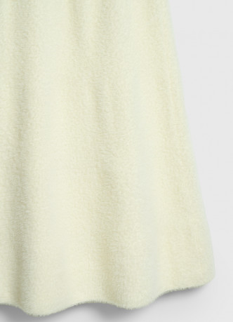 Трикотажная юбка из пушистой пряжи