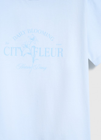 Футболка с принтом