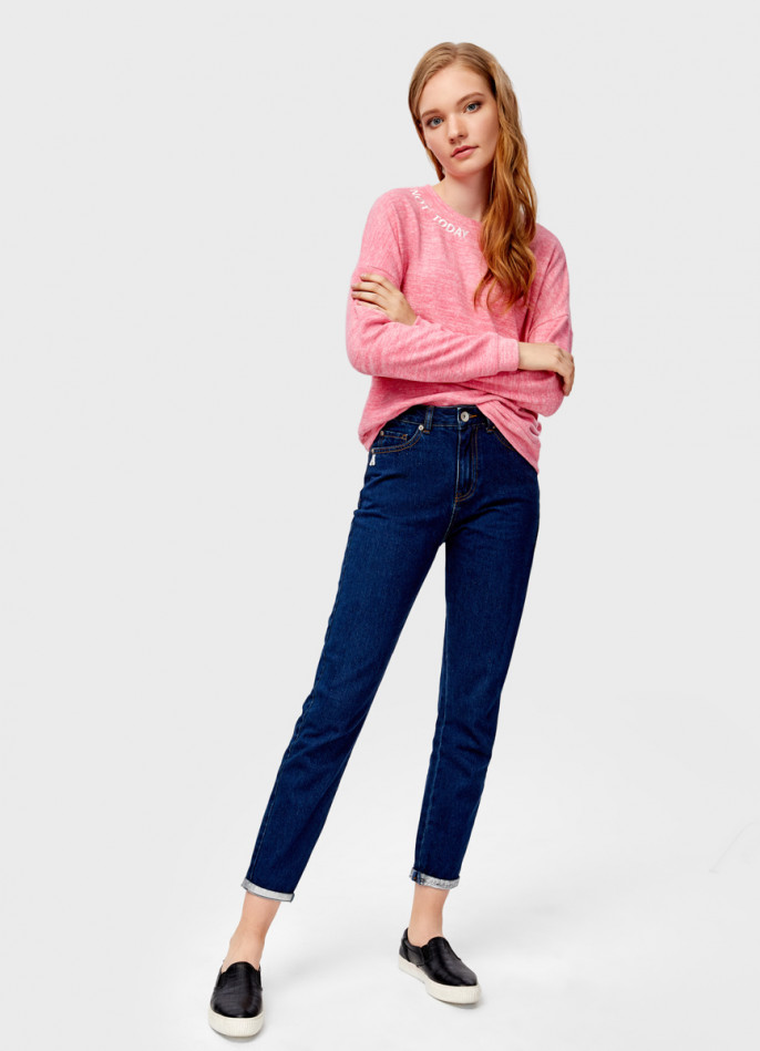 Джинсы Mom Fit