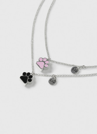 Ожерелье с подвесками для девочек, 2 шт.