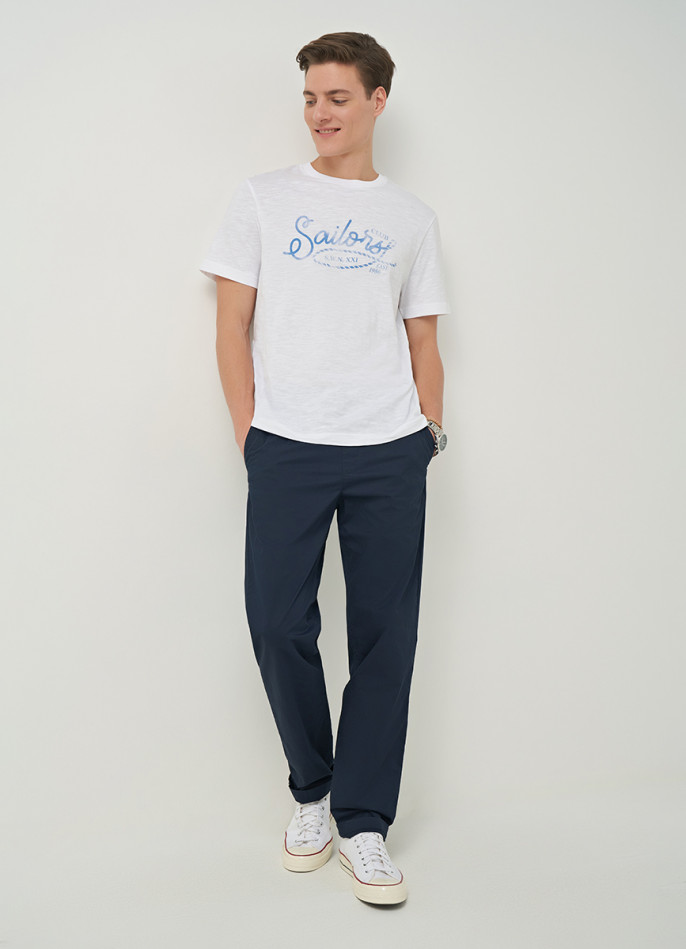 Футболка с принтом