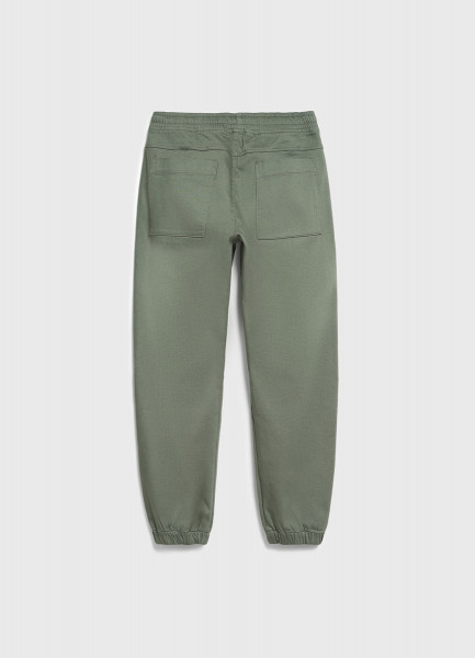 

Брюки с эластичным поясом для мальчиков, Зеленый