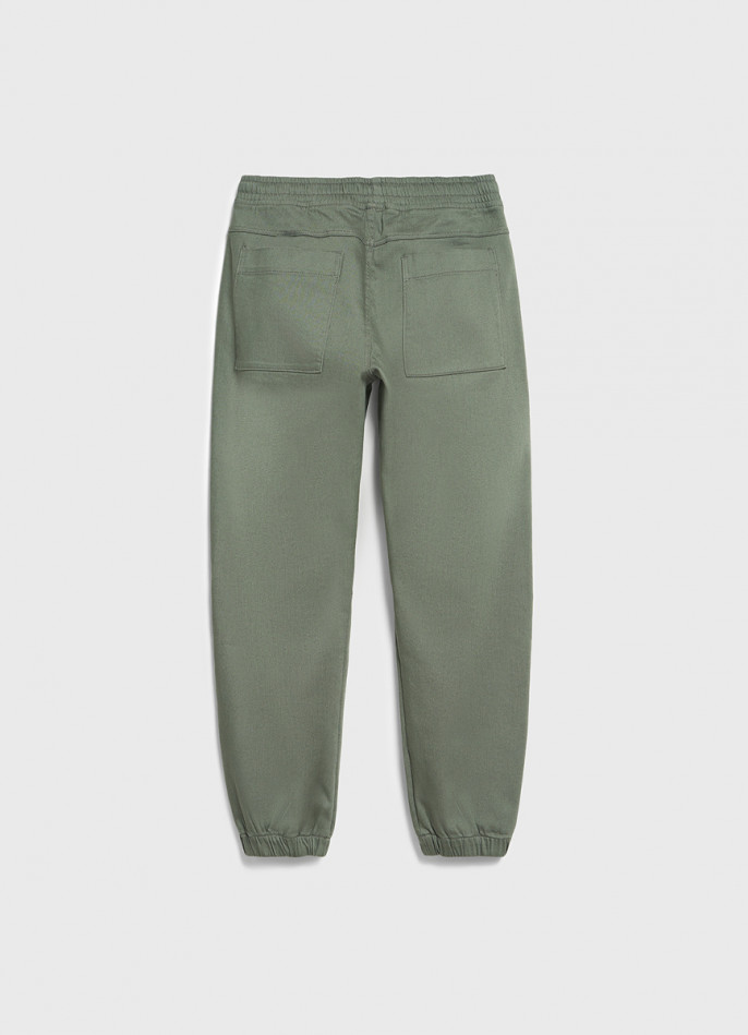 Брюки с эластичным поясом для мальчиков