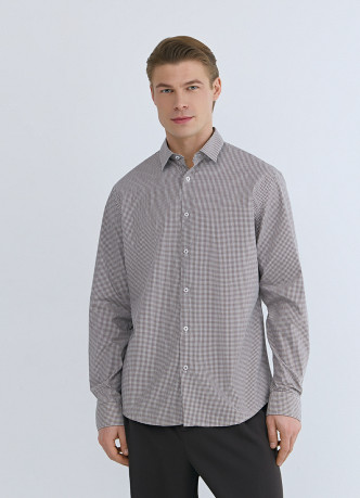Рубашка в клетку виши