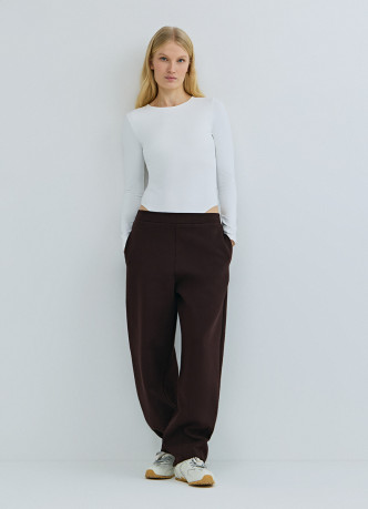 Брюки О-силуэта