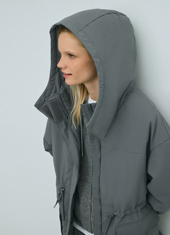 Куртка-парка с капюшоном