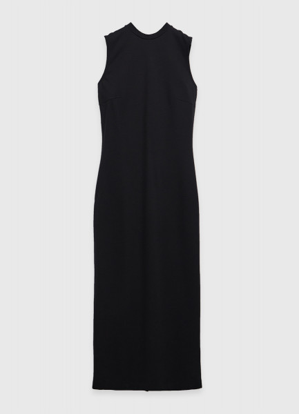 Трикотажное платье без рукавов, Черный O`Stin LR1671O02-99 - фото 7