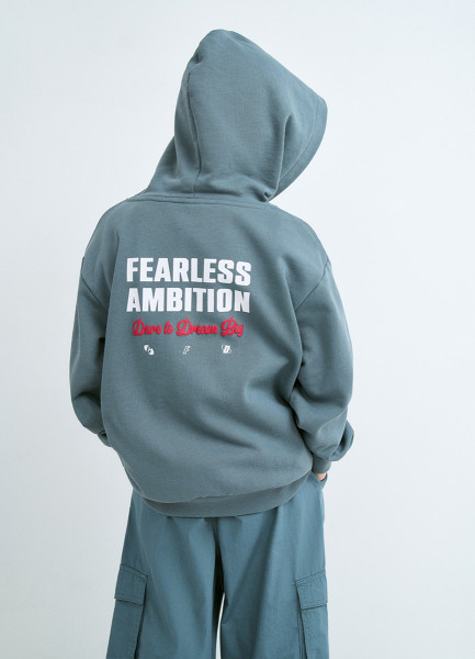 Худи с принтом для мальчиков Синий 1999₽