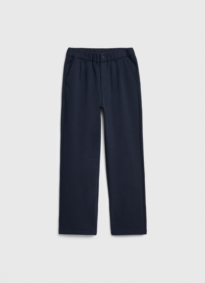 Брюки с эластичным поясом для мальчиков