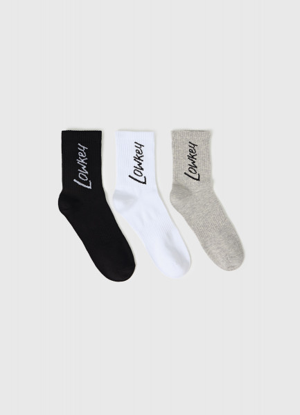 Высокие носки с рисунком для мальчиков 3 пары Мультицвет 499₽