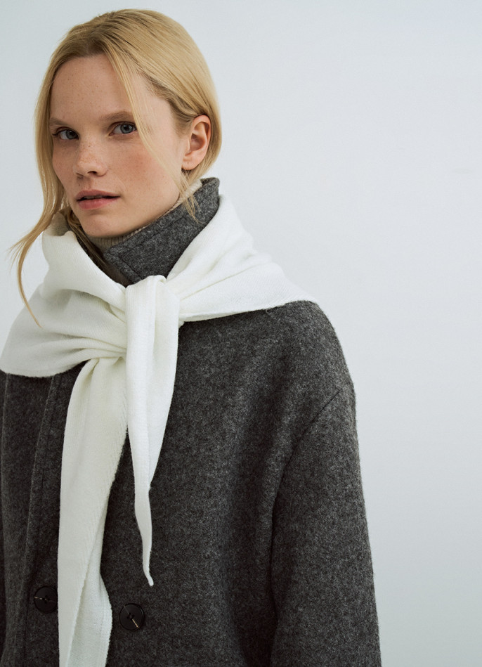 Вязаная косынка