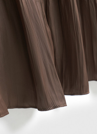 Юбка из ткани с жатым эффектом