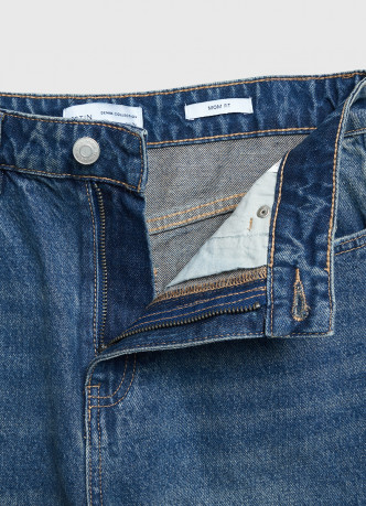 Джинсы Mom с высокой посадкой