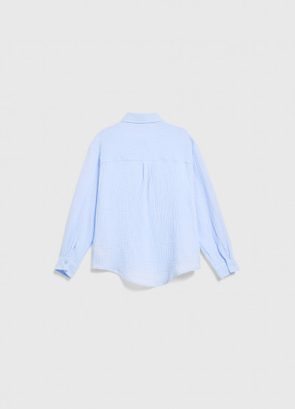 Рубашка из муслина для девочек