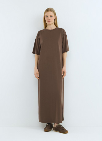 Платье-футболка из вискозы